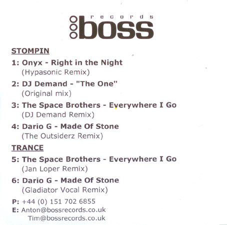 lataa albumi Various - Boss Records Summer Sampler Pumpin Trance