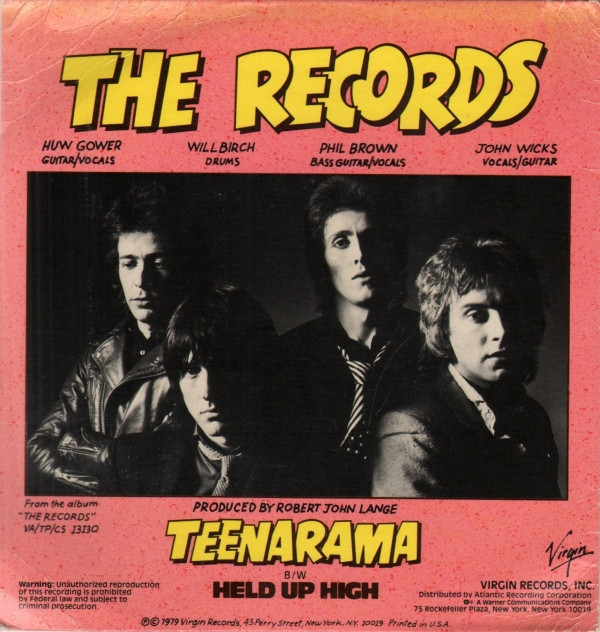 Album herunterladen The Records - Teenarama