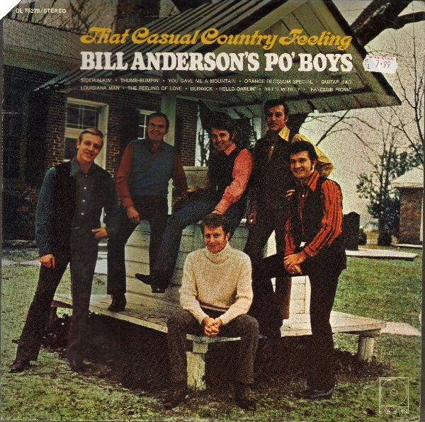 télécharger l'album Bill Anderson's Po' Boys - That Casual Country Feeling