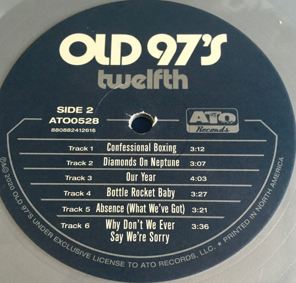 Old 97's - Twelfth | ATO Records (ATO0528) - 7