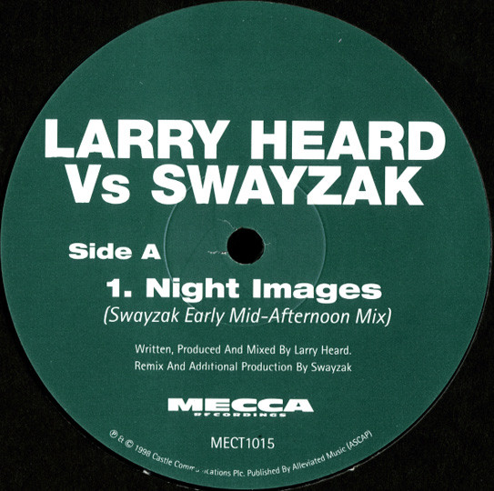 Larry Heard – Night Images (Swayzak Remixes) (1998, Vinyl) - Discogs