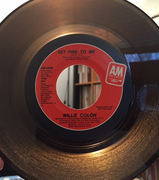 Willie Colón - Set Fire To Me | Releases | Discogs