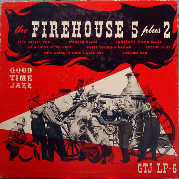 Firehouse Five Plus Two – The Firehouse 5 Plus 2 (1953, Red, Vinyl