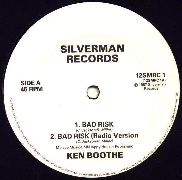 Album herunterladen Download Ken Boothe - Bad Risk album