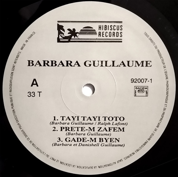 lataa albumi Barbara Guillaume - Barbara Guillaume