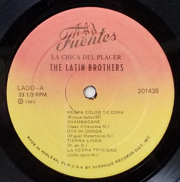 lataa albumi The Latin Brothers - La Chica Del Placer
