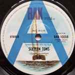 Cover of Sixteen Tons, 1973-01-25, Vinyl