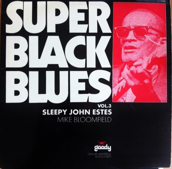 Обложка конверта виниловой пластинки Sleepy John Estes - Super Black Blues Vol. 3