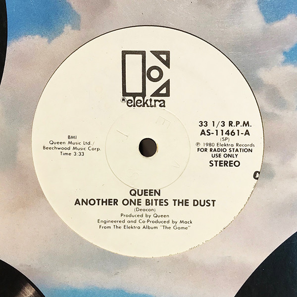 Queen - Another One Bites The Dust Platinum 45 Record Ltd Edition Display  Award Quality - Gold Record Outlet Album and Disc Collectible Memorabilia