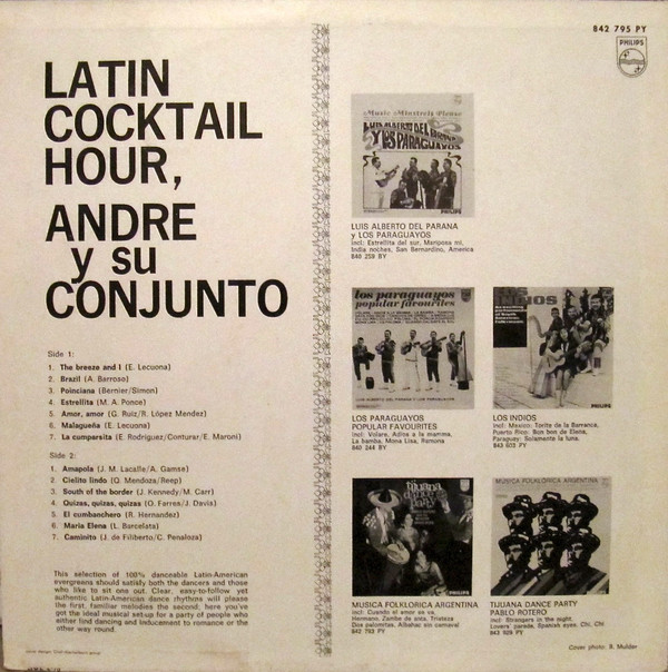 Andre Y Su Conjunto - Latin Cocktail Hour | Philips (842 795 PY) - 2