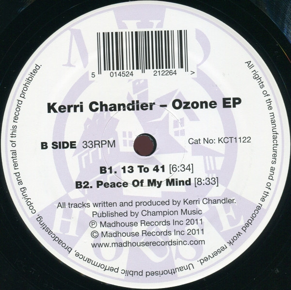 ladda ner album Kerri Chandler - Ozone EP
