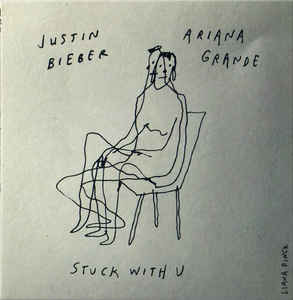 Justin Bieber & Ariana Grande - Stuck With U (Vinilo 7')