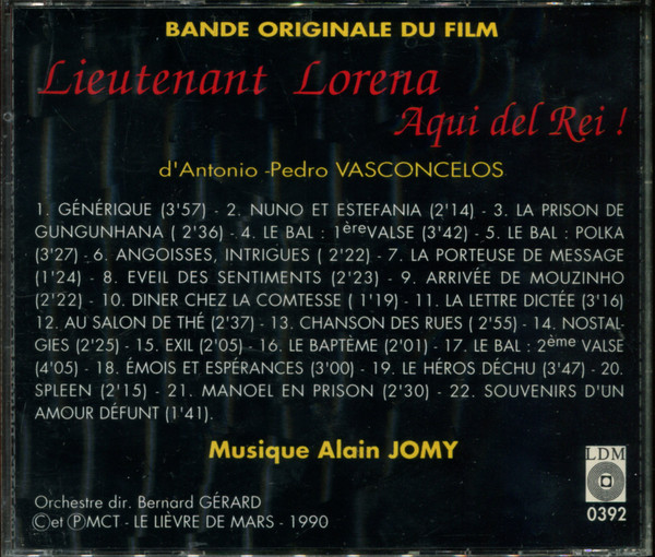 lataa albumi Alain Jomy - Lieutenant Lorena