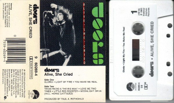 Doors – Alive, She Cried (1983, Dolby System, -