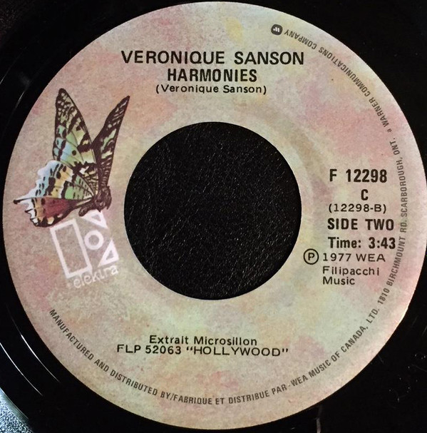 last ned album Véronique Sanson - Bernards Song Il NEst De Nulle Part