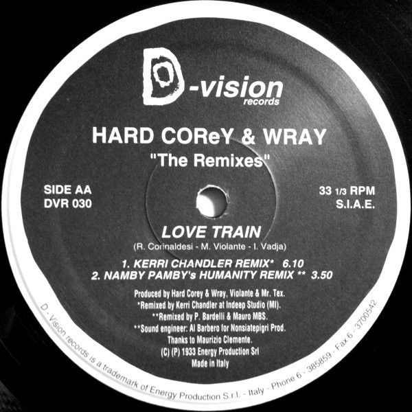 lataa albumi Hard Corey & Wray - Love Train The Remixes