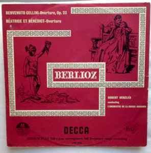 Hector Berlioz - Berlioz Benvenuto Cellini & Béatrice Et Bénédict Overtures album cover