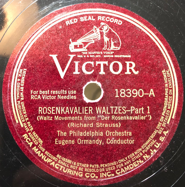 Album herunterladen The Philadelphia Orchestra, Eugene Ormandy - Rosenkavalier Waltzes