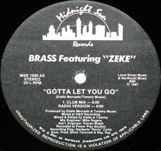 ladda ner album Brass Featuring Zeke - Gotta Let You Go