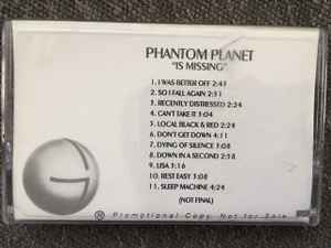 Phantom Planet – Phantom Planet Is Missing (1998, Cassette) - Discogs
