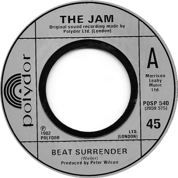 The Jam – Beat Surrender (1982, Vinyl) - Discogs