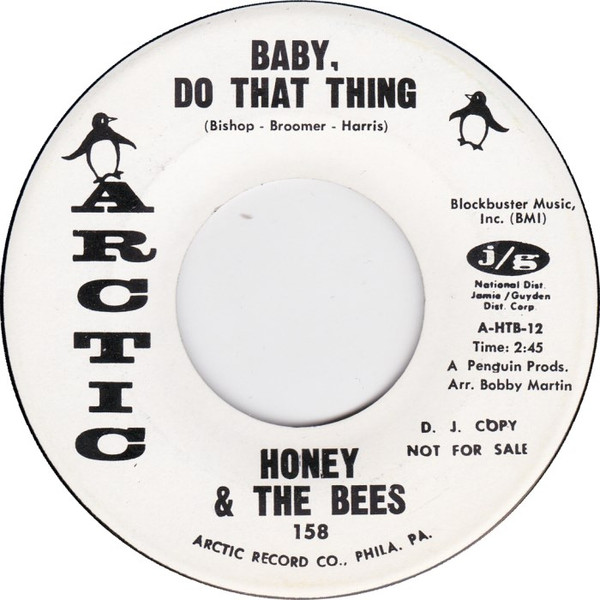Honey & The Bees – Baby, Do That Thing / Sunday Kind Of Love (1969 