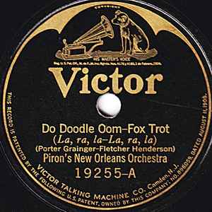 Piron's New Orleans Orchestra - Do Doodle Oom / West Indies Blues album cover