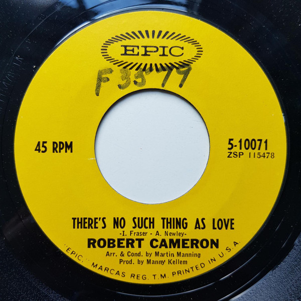 ladda ner album Robert Cameron - Until Today Theres No Such Thing As Love