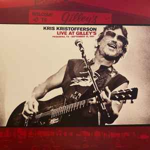 Kris Kristofferson - Live At Gilley's album cover