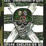 Cover of Speak English Or Die, 1987, CD