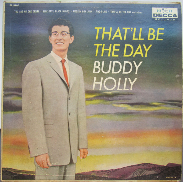 Buddy Holly – That'll Be The Day (1958, Richmond, Vinyl) - Discogs