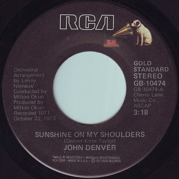 Sunshine On My Shoulders/ John Denver(LETRA E TRADUÇÃO) 