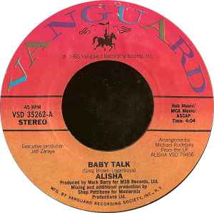 Alisha - Baby Talk album cover
