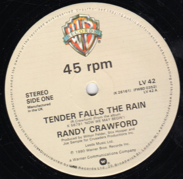 ladda ner album Randy Crawford - Tender Falls The Rain