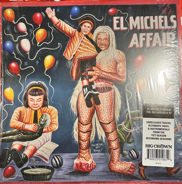 El Michels Affair – The Abominable EP (2021, Baby Blue / Balloon