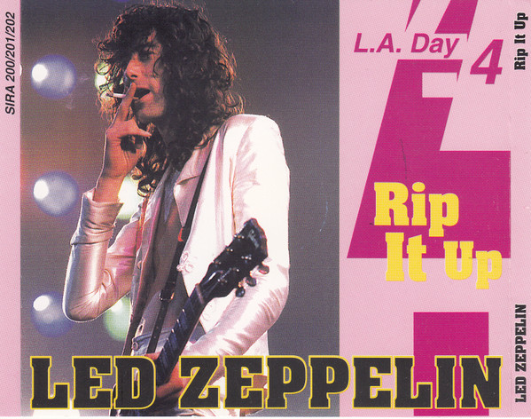 Led Zeppelin – Rip It Up (1995, CD) - Discogs