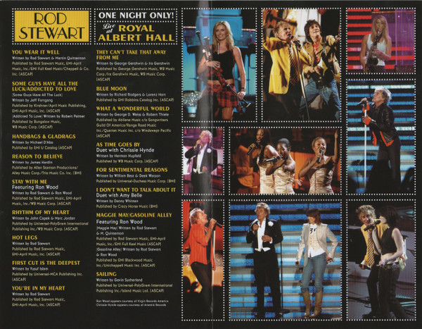 baixar álbum Rod Stewart - One Night Only Rod Stewart Live At The Royal Albert Hall
