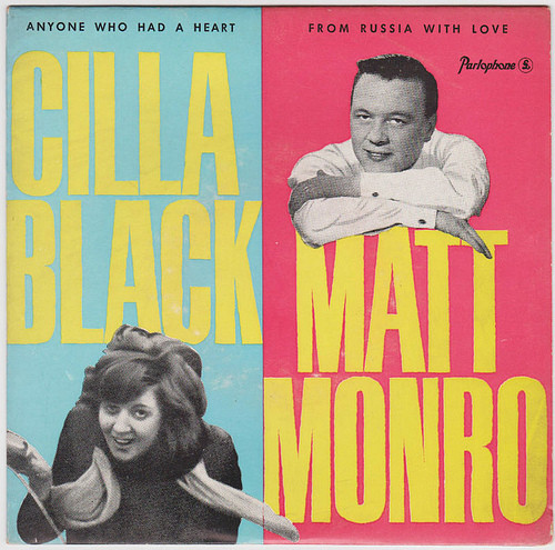 baixar álbum Cilla Black Matt Monro - Anyone Who Had A Heart From Russia With Love