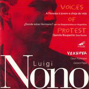 Pochette de l'album Luigi Nono - Voices Of Protest