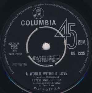 A World Without Love - Peter And Gordon