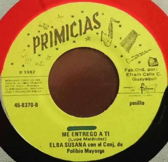 ladda ner album Elba Susana Con El Conj De Polibio Mayorga - El Ultimo Beso