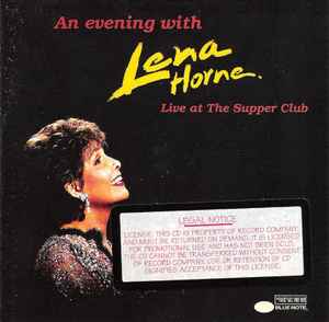 Lena Horne – An Evening With (1995