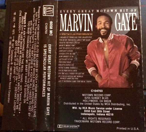 Marvin Gaye - Every Great Motown Hit of Marvin Gaye (Vinyl) - Pop