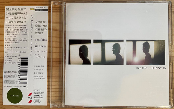 Ben Folds – Sunny 16 (2003, CD) - Discogs