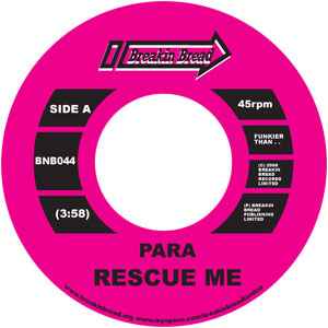DJ Para (2) - Rescue Me / High Speed Dubbing