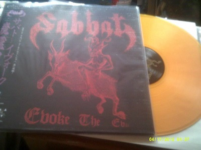 Sabbat – Evoke (2013, Orange, Gatefold, Vinyl) - Discogs