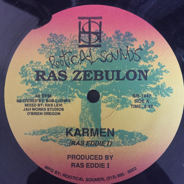 baixar álbum Ras Zebulon - Karmen