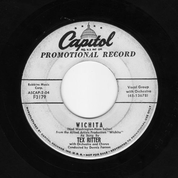 télécharger l'album Tex Ritter - Wichita September Song