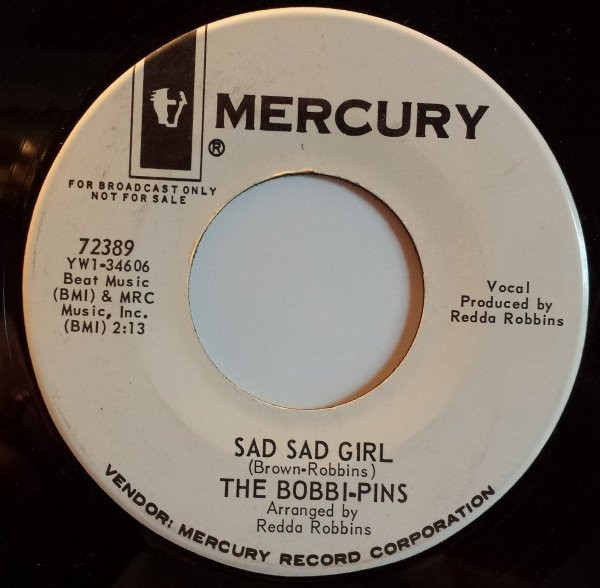 baixar álbum The BobbiPins - Sad Sad Girl