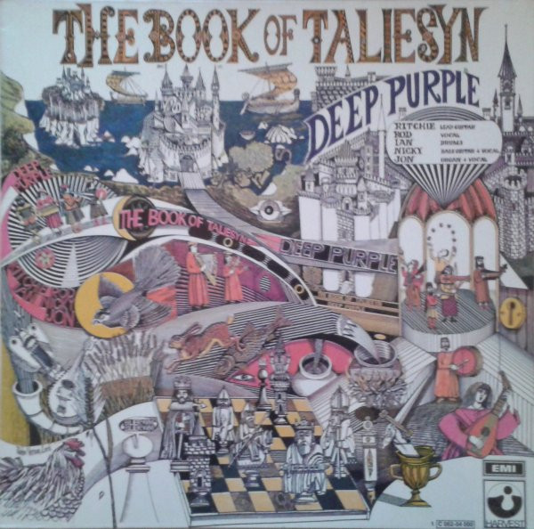 Обложка конверта виниловой пластинки Deep Purple - The Book Of Taliesyn